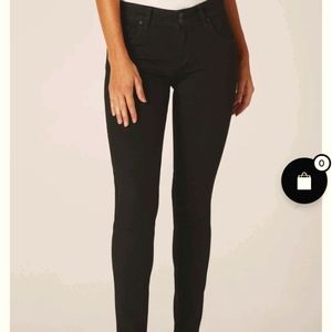 Hudson Black Skinny Jeans w422dcn
